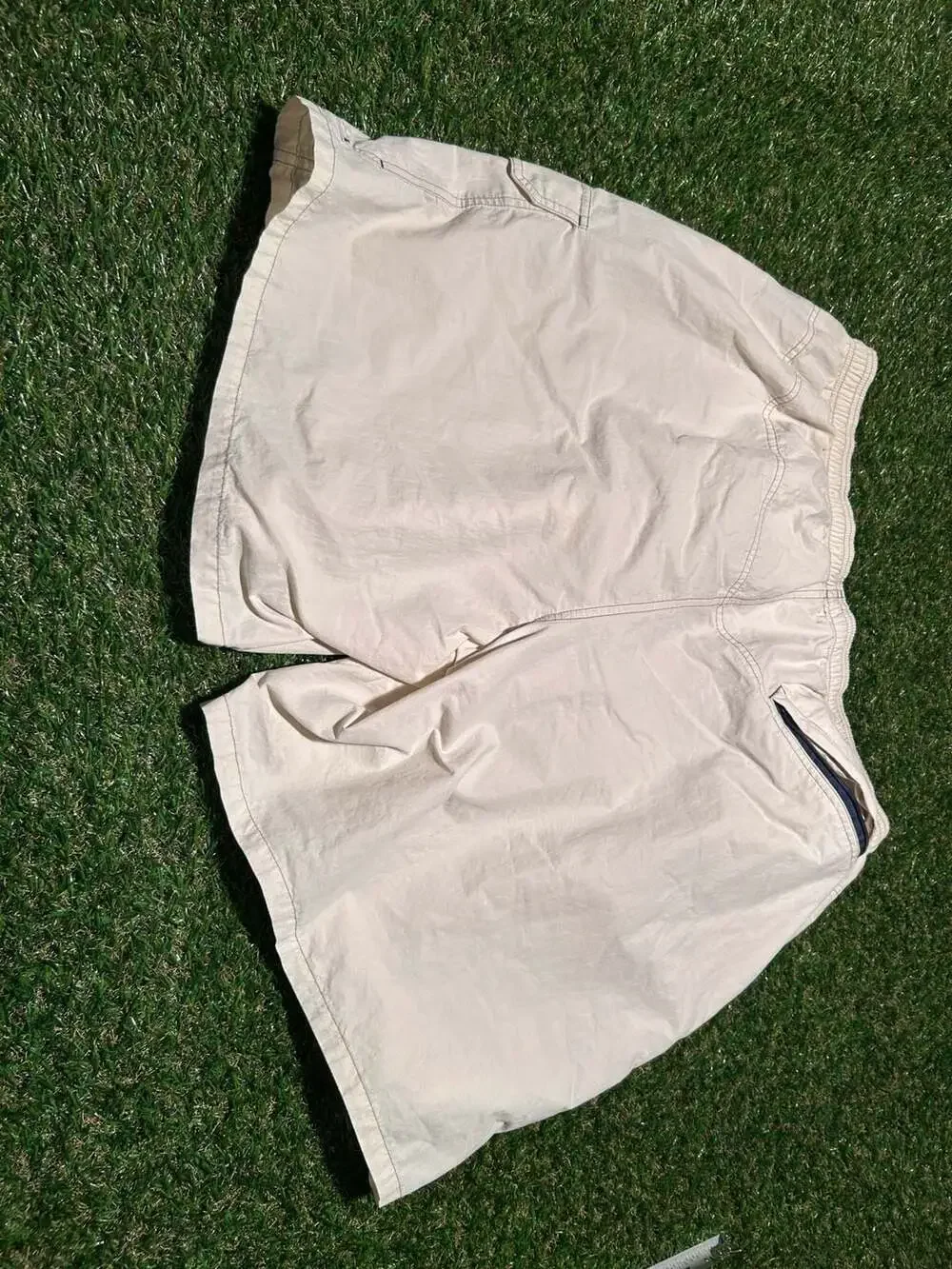 Vintage Speedo Men's Khaki Cargo Swim Shorts